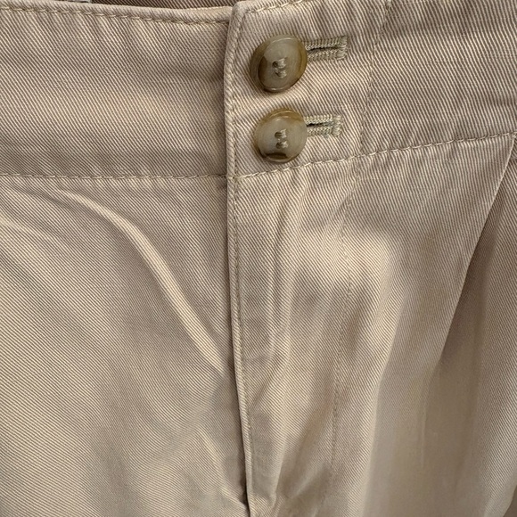 Madewell Harlow Wide Leg Pants. Khaki. Size 10 - Picture 8 of 14